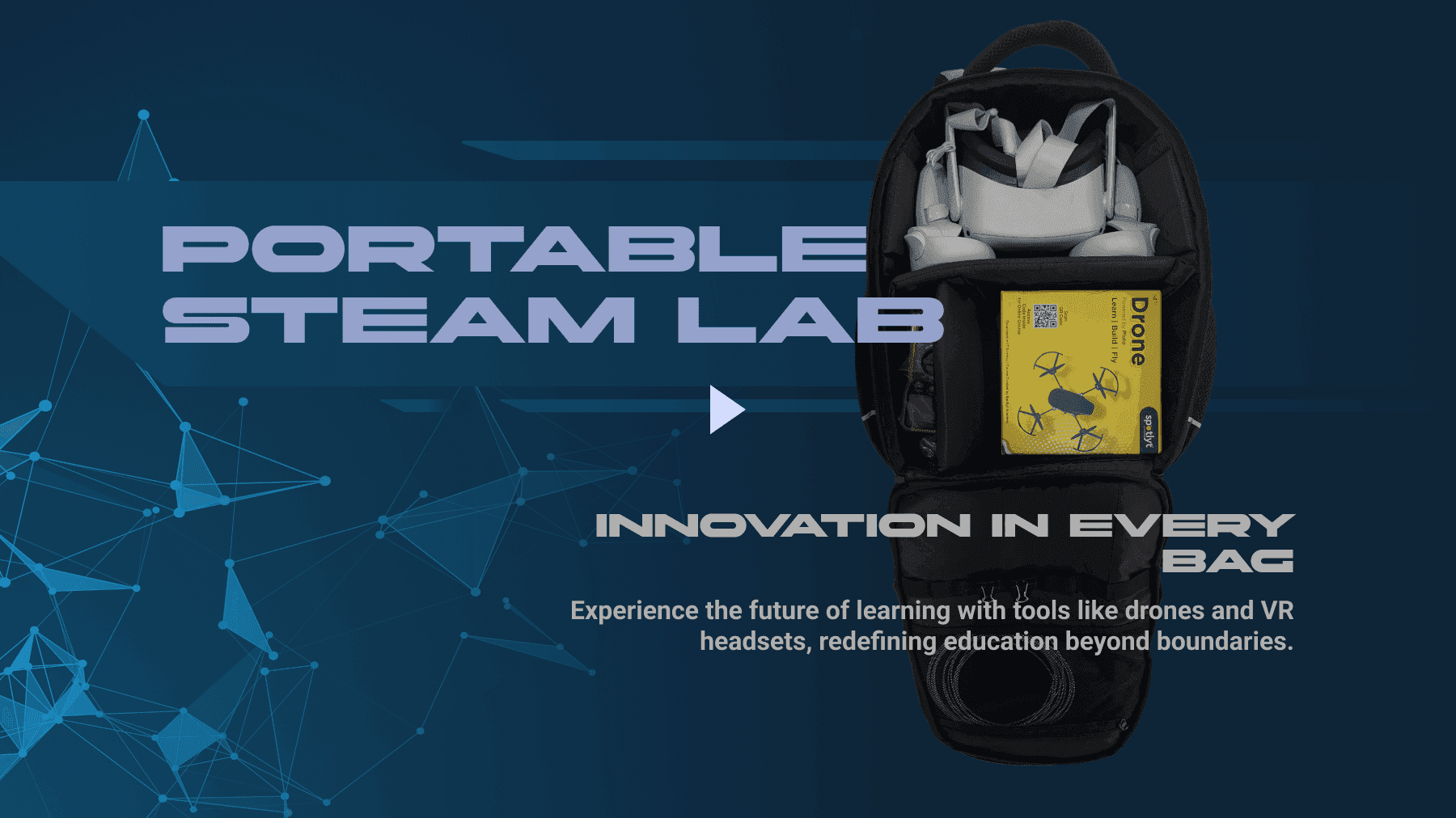 What’s in our portable STEAM lab bag?